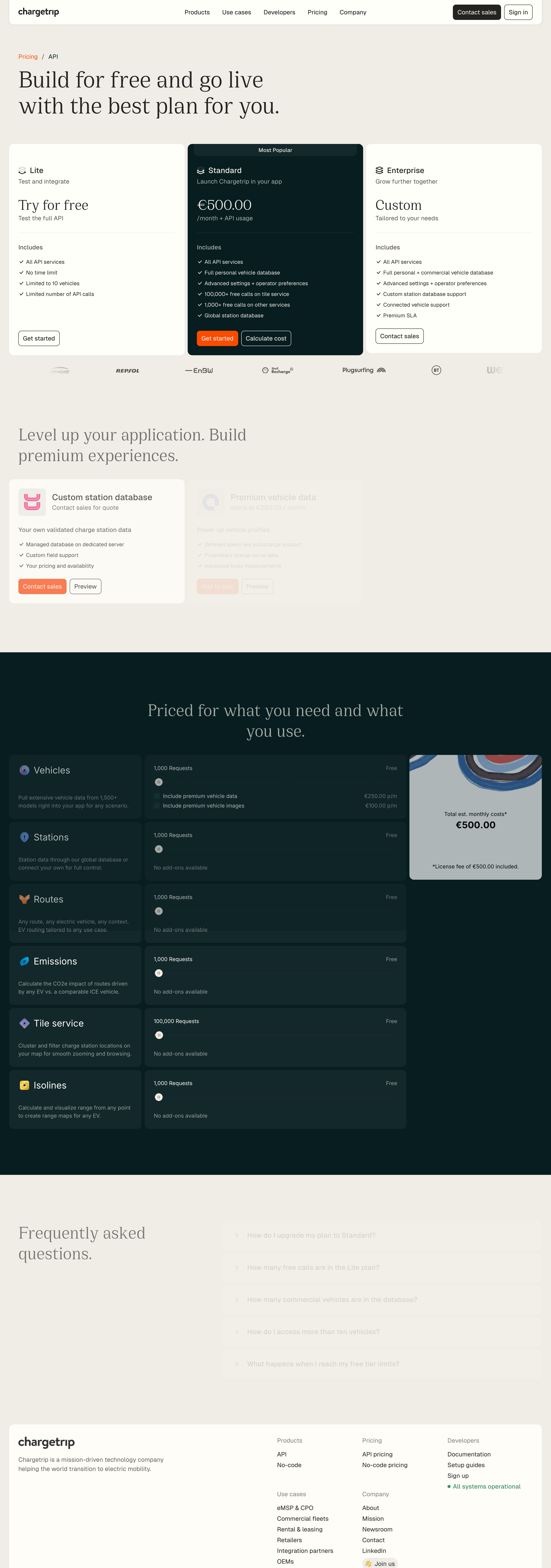 Chargetrip API