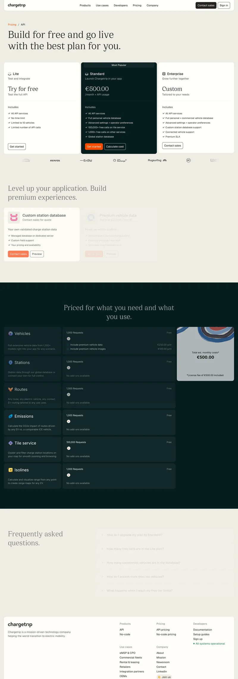 Chargetrip API